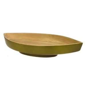 Bamboo and Lacquer Bowl Leaf Bamboozled Bowl [Leaf]  Fair Trade 