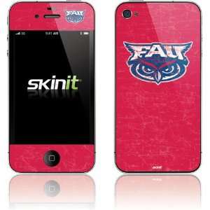  Florida Atlantic University Red skin for Apple iPhone 4 