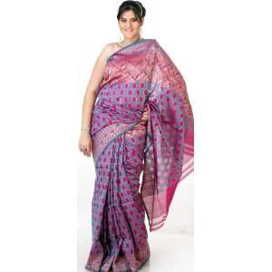   Designer Sari Hand woven in Banaras   Pure Silk 