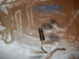 Assorted Strands of Beads/Stones/Gems Jewelry Making  