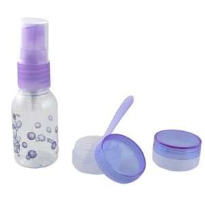  Purple 30ML Spray Mist Bottle Cosmetic Container Stick 