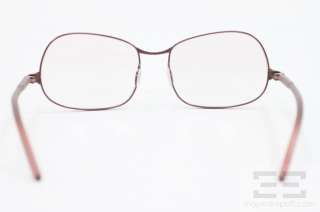 Prada Mauve Metal Square Frame Eyeglasses VPR 63B NEW  