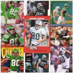 Various Brands New York Jets Wayne Chrebet 20 Card Set:  