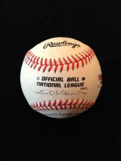 Eddie Mathews Braves Astros HOF Signed ONL Baseball PSA/DNA COA  