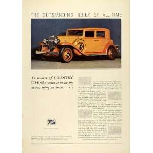  1931 Ad Antique Buick Eight Fisher Body Car Specifications 