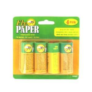  96 Packs of 4 Pack rolled fly paper 