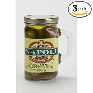 Napoli Stuffed Peppers 12oz (Pack of 3)  Grocery & Gourmet 