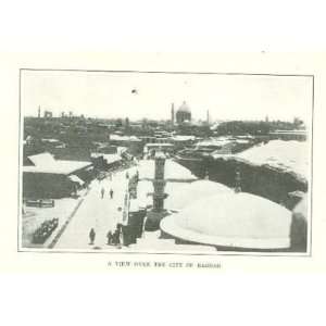   1915 Bagdad Mosque of Sheik Abdul Kadir Tigris River 