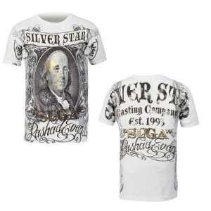  Silver Star Rashad Evans Premium T Shirt: Sports 