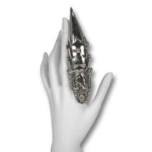  Lady Gothic Finger Armor Ring Jewelry
