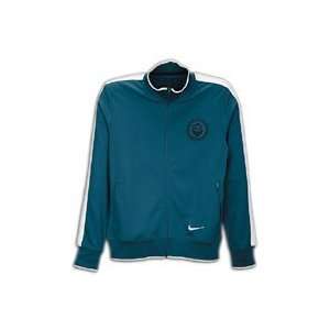  Nike Lebron N98 Jacket   Mens   Green Abyss/White Sports 