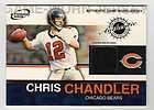 2002 ATOMIC #14 CHRIS CHANDLER GAME WORN JERSEY CARD