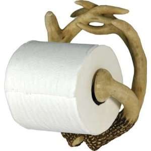  Bathroom Deer Antler (resin) Toilet Paper Holder: Home 