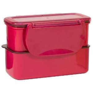   : Innobaby Packin Smart Lock & Lock Stacking Bento Box   Pink: Baby