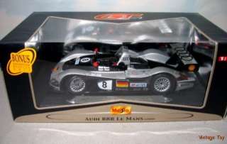 Team Audi Racing R8R LeMans   118 GT diecast 1999 MIB  