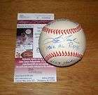 nice TOM TRESH 1962 R.O.T.Y. AUTOGRAPHED A.L.BASEBALL, PSA COA ~LOOK 