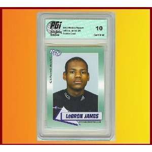   James 2002 Rookie Review High School Card #6 Adidas: Sports & Outdoors