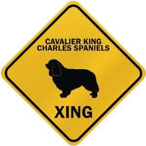   CAVALIER KING CHARLES SPANIELS XING  CROSSING SIGN DOG: Home