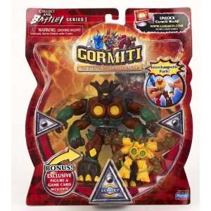 com Gormiti 5 Inch Action Figure with Exclusive Mini Figure and Game 