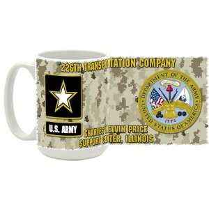  U.S. Army 226th Transportation Company Coffee Mug Kitchen 