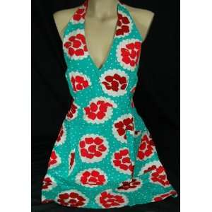  Retro 1950s Style Cooking Halter Apron Womens Jubilee 