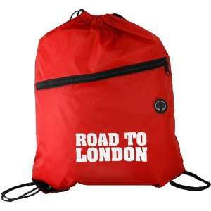  Olympics USA Olympics 2012 Road to London String Bag   Red 