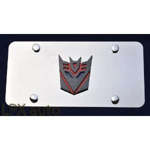  Transformer Decepticon 3D emblem on Stainless Steel 