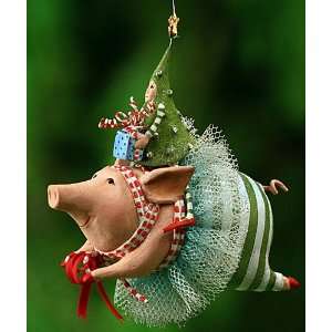    Patience Brewster Joyful Flying Pig Ornament: Home & Kitchen