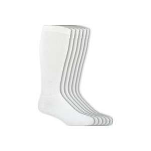  Dr. Scholls CoolMax Firm Support Socks For Men White LRG 