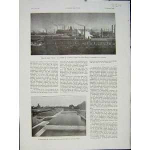  Essen Krupp Industry Herne Canal French Print 1932