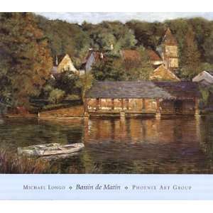  Bassin de Matin by Michael Longo 40x35: Health & Personal 