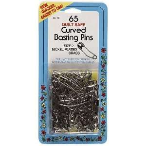   Collins Curved Basting Safety Pins Size2 65pc Arts, Crafts & Sewing