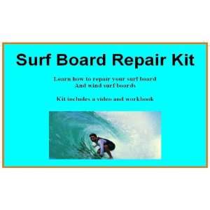  Surf Board Repair Training Kit  Learn how to repair your surf 