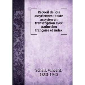   texte assyrien en transcription avec traduction franÃ§aise et index