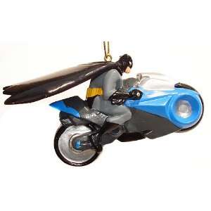  Batman On Motorcycle Superhero Christmas Ornament #BM0145 