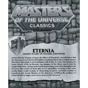   of the Universe Classics Exclusive Map of Eternia Toys & Games