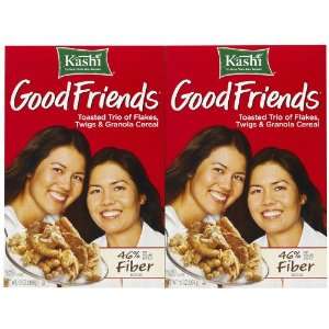 Kashi Good Friends Cereal, 13 oz, 2 pk  Grocery & Gourmet 