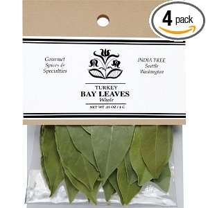 India Tree Bay Leaves, 0.15 Ounce (Pack of 4)  Grocery 