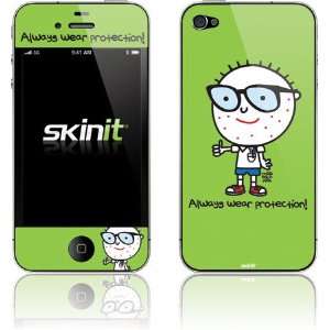   Always Wear Protection Vinyl Skin for Apple iPhone 4 / 4S: Electronics