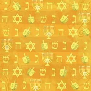  Hanukkah Festival of Lights 12 x 12 Paper