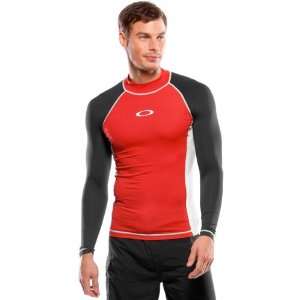   Mens Long Sleeve Surfing Shirt   Red Line / X Large: Automotive
