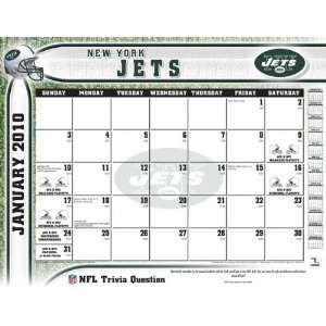  New York Jets 2010 22x17 Desk Calendar