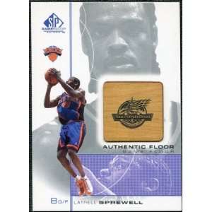   Floor Authentic Floor #LS Latrell Sprewell AS Sports Collectibles