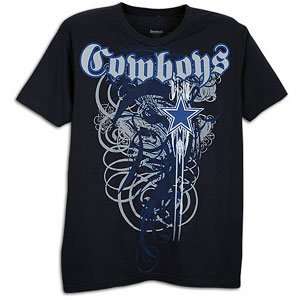    Dallas Cowboys Rebel II T Shirt (Navy) L