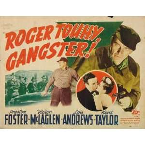  Roger Touhy, Gangster Poster Movie Half Sheet (22 x 28 