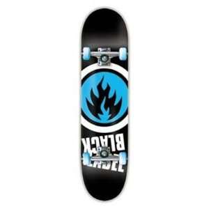  Black Label Top Flame Complete Skateboard (9): Sports 