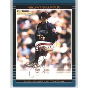  2002 Bowman #315 Grant Balfour   Minnesota Twins (Baseball 