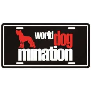  New  Chinese Crested : World Dog   Mination  License 