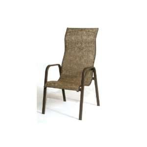   Creations Siesta High Back Sling Dining Chair: Patio, Lawn & Garden