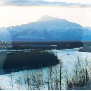  Beautiful Alaska: Mt. McKinley 12 x 12 Paper: Office 